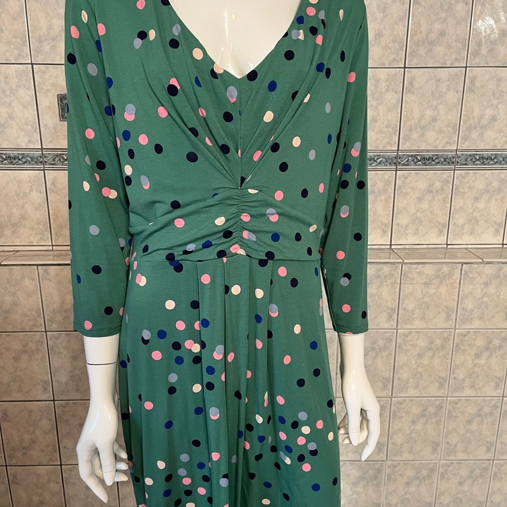 Spotty Boden dress 14R - Picture 5 of 6
